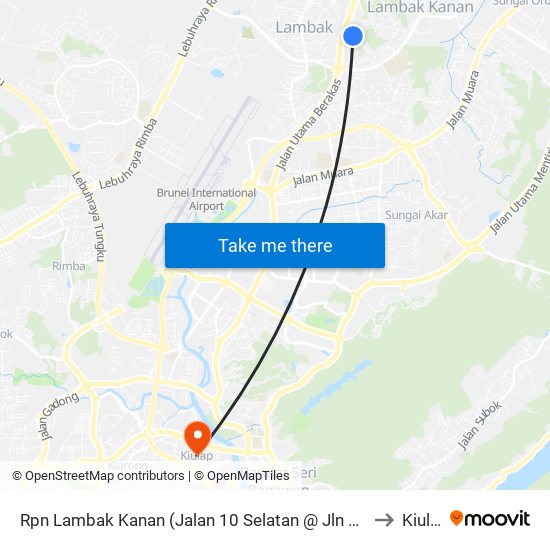 Rpn Lambak Kanan (Jalan 10 Selatan @ Jln 11 Spg 63) to Kiulap map