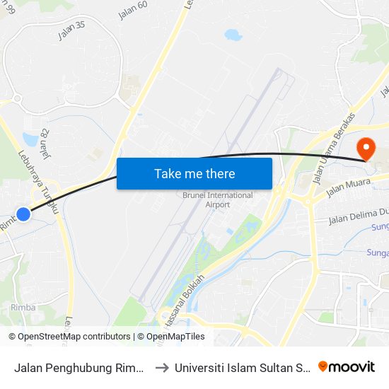 Jalan Penghubung Rimba (Spg 51/Armada/82) to Universiti Islam Sultan Sharif Ali; Zon B Car Park map