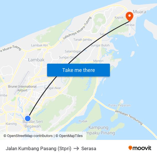 Jalan Kumbang Pasang (Stpri) to Serasa map