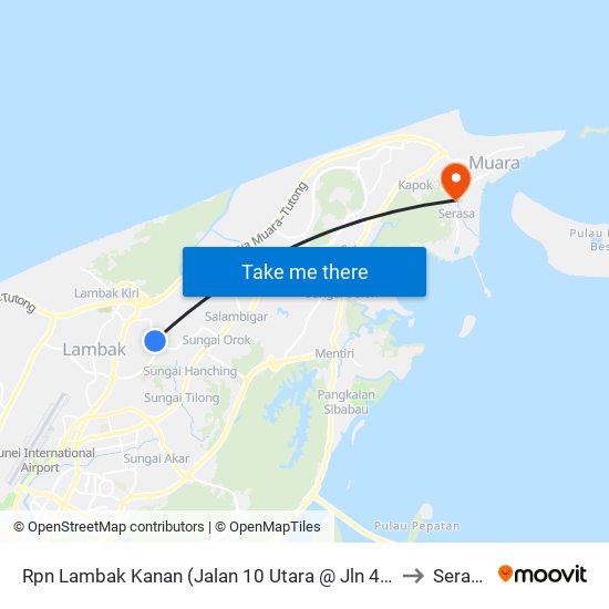 Rpn Lambak Kanan (Jalan 10 Utara @ Jln 49) to Serasa map