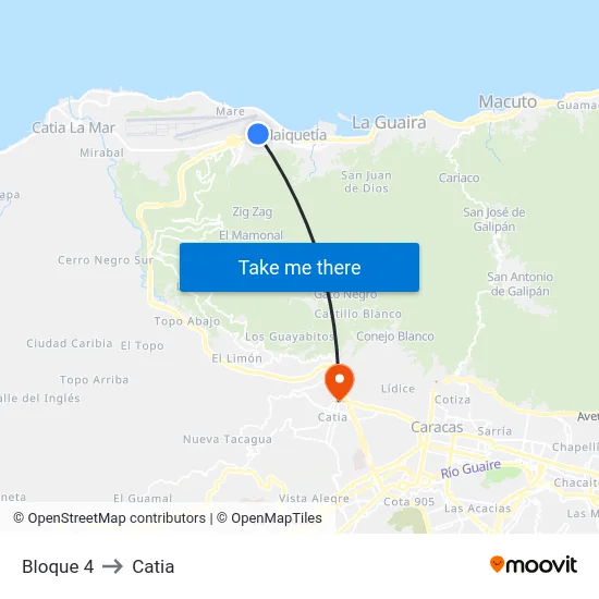 Bloque 4 to Catia map