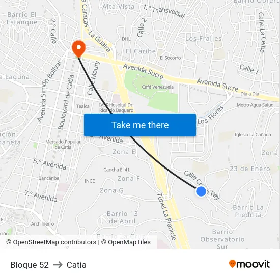 Bloque 52 to Catia map