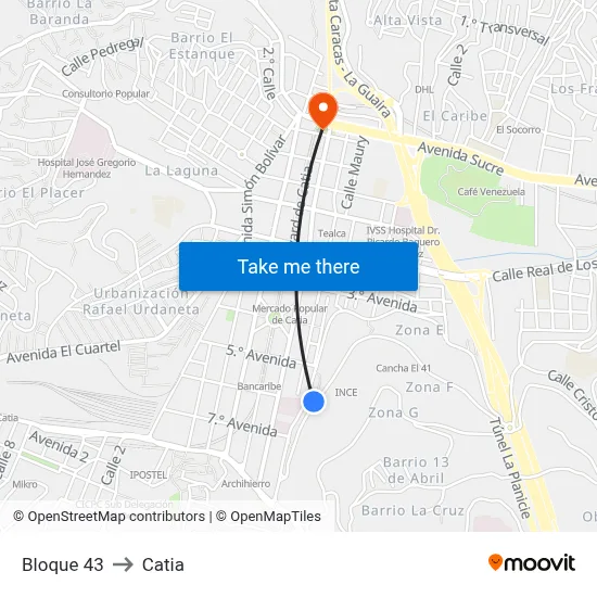 Bloque 43 to Catia map