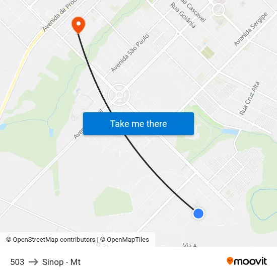 503 to Sinop - Mt map