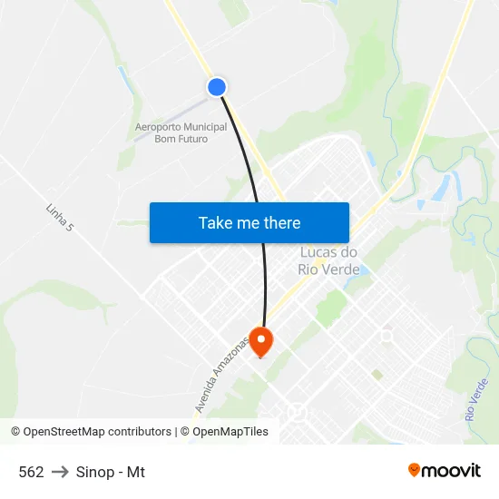 562 to Sinop - Mt map