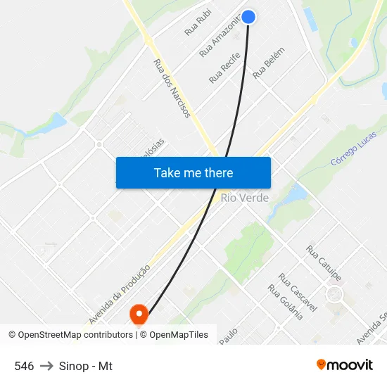 546 to Sinop - Mt map