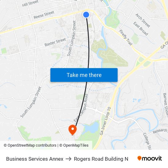 Business Services Annex to Rogers Road Building N map