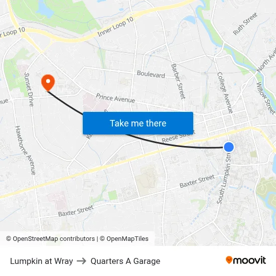 Lumpkin at Wray to Quarters A Garage map