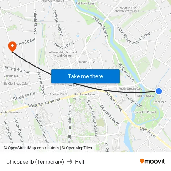Chicopee Ib (Temporary) to Hell map