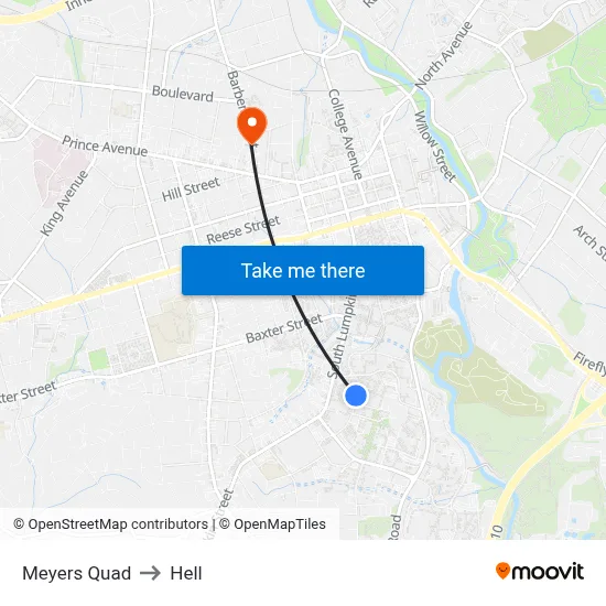 Meyers Quad to Hell map