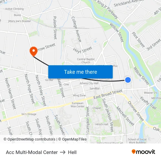 Acc Multi-Modal Center to Hell map
