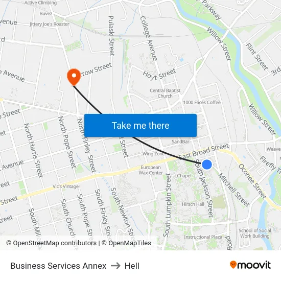 Business Services Annex to Hell map