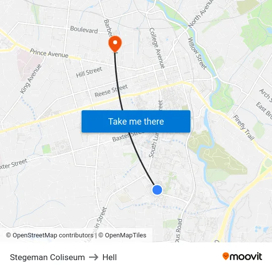Stegeman Coliseum to Hell map
