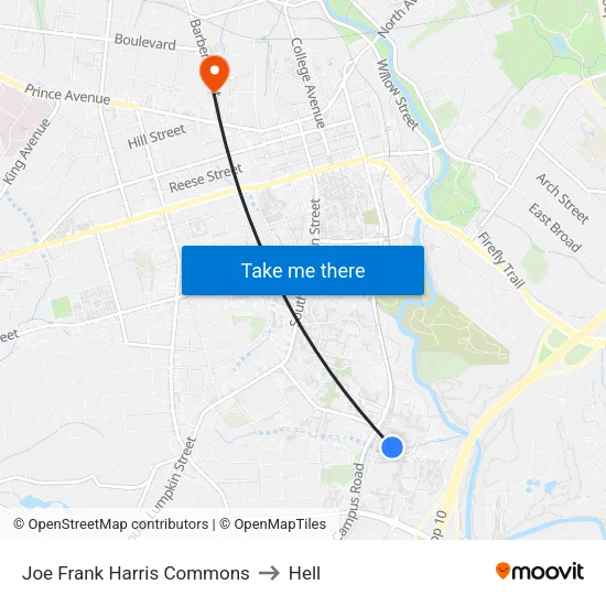 Joe Frank Harris Commons to Hell map