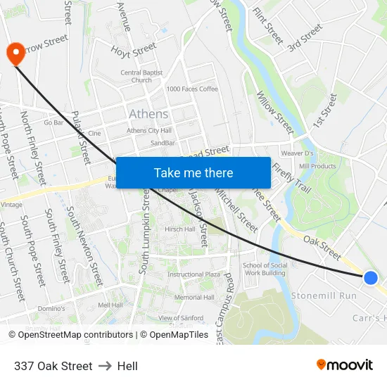 337 Oak Street to Hell map