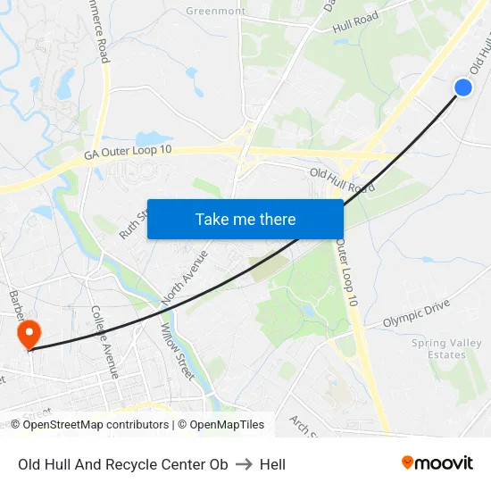 Old Hull And Recycle Center Ob to Hell map