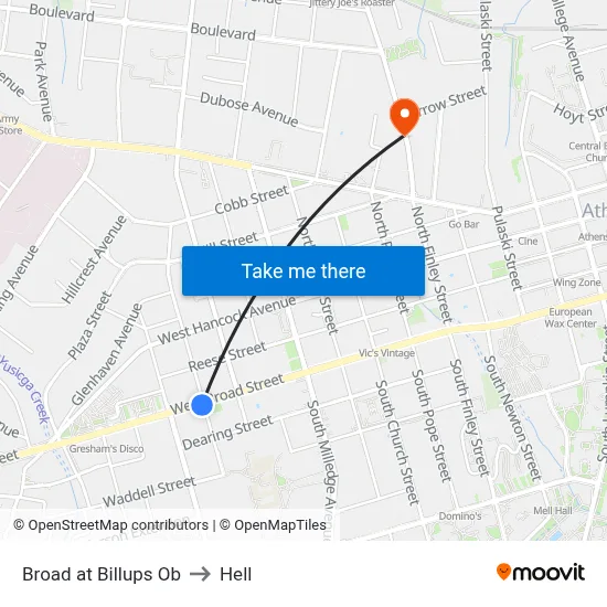 Broad at Billups Ob to Hell map