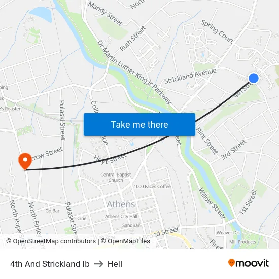 4th And Strickland Ib to Hell map