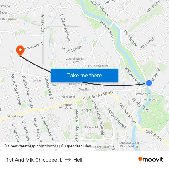 1st And Mlk-Chicopee Ib to Hell map