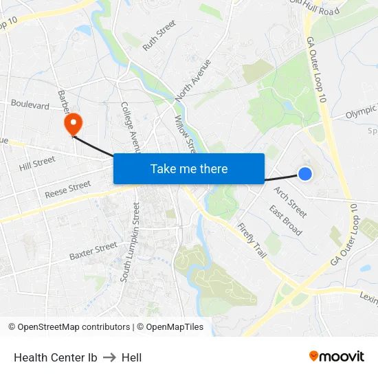 Health Center Ib to Hell map