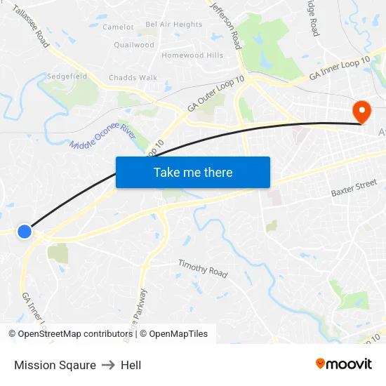 Mission Sqaure to Hell map