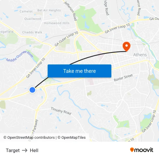 Target to Hell map
