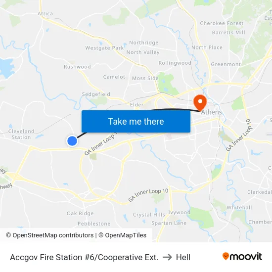 Accgov Fire Station #6/Cooperative Ext. to Hell map