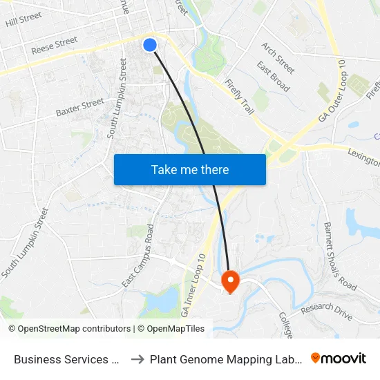 Business Services Annex to Plant Genome Mapping Laboratory map