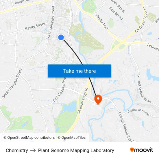 Chemistry to Plant Genome Mapping Laboratory map