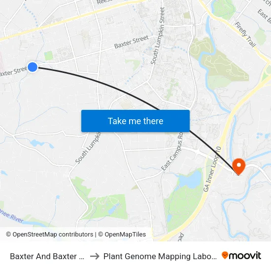 Baxter And Baxter Dr Ib to Plant Genome Mapping Laboratory map