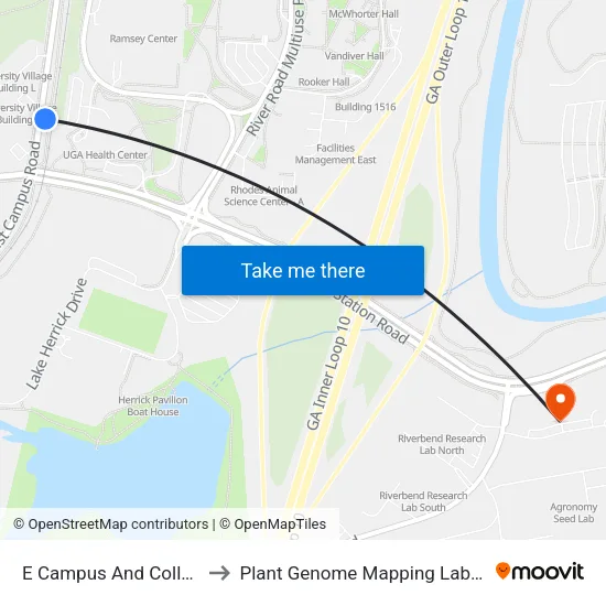 E Campus And College Ib to Plant Genome Mapping Laboratory map