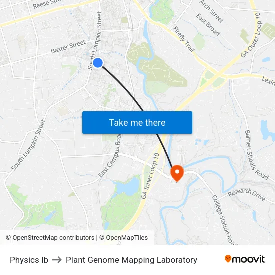 Physics Ib to Plant Genome Mapping Laboratory map