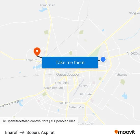 Enaref to Soeurs Aspirat map