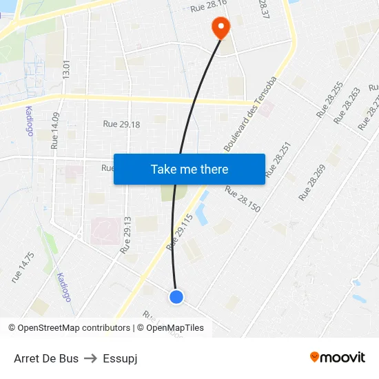 Arret De Bus to Essupj map