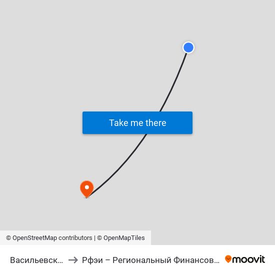 Васильевский Поворот to Рфэи – Региональный Финансово-Экономический Институт map
