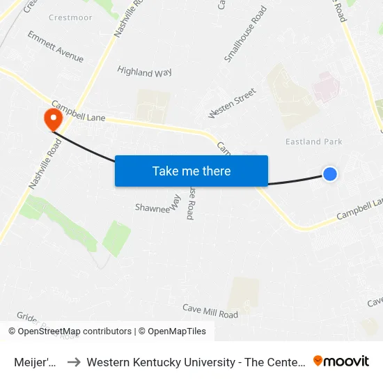 Meijer's @ Sign to Western Kentucky University - The Center for Research & Development map