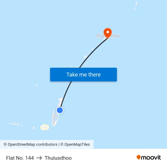 Flat No. 144 to Thulusdhoo map