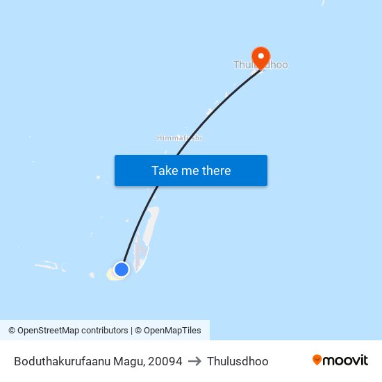 Boduthakurufaanu Magu, 20094 to Thulusdhoo map