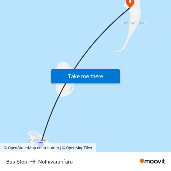 Bus Stop to Nolhivaranfaru map
