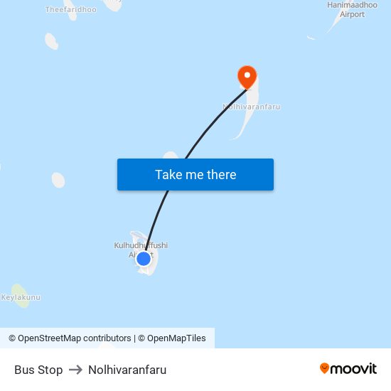 Bus Stop to Nolhivaranfaru map