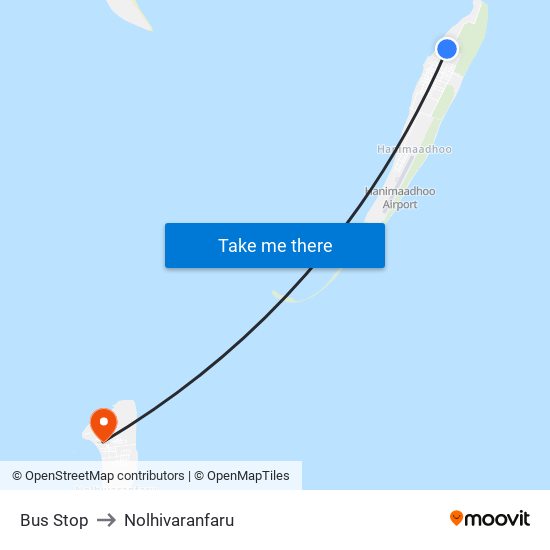 Bus Stop to Nolhivaranfaru map