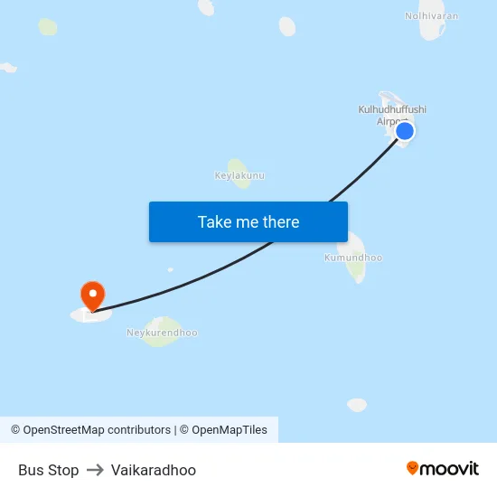Bus Stop to Vaikaradhoo map