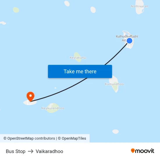 Bus Stop to Vaikaradhoo map