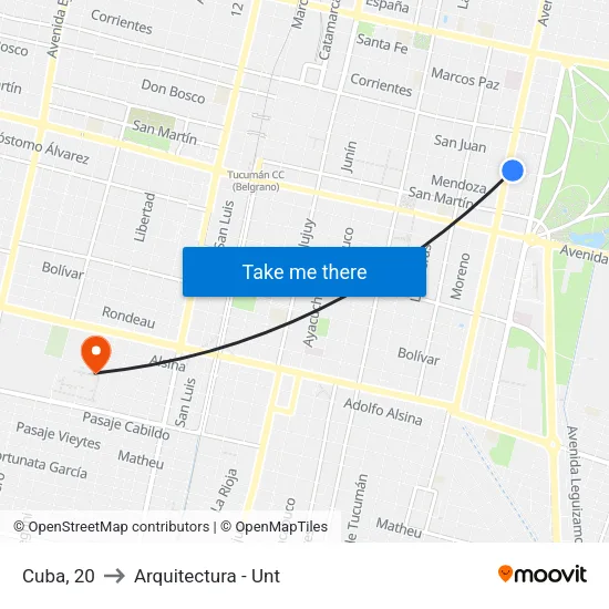 Cuba, 20 to Arquitectura - Unt map