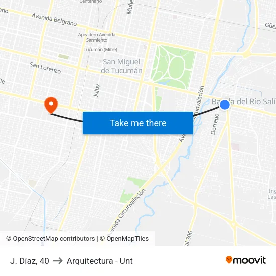 J. Díaz, 40 to Arquitectura - Unt map