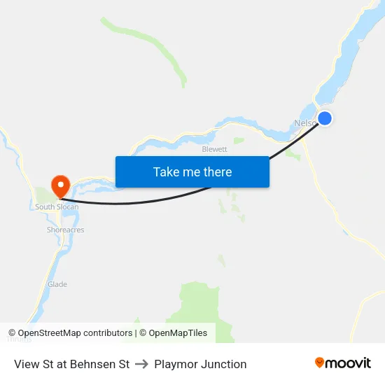 View St at Behnsen St to Playmor Junction map