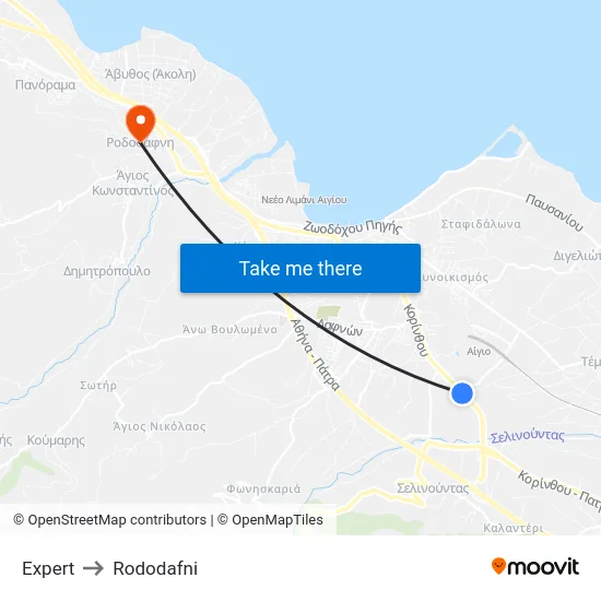 Expert to Rododafni map