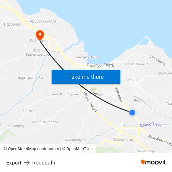 Expert to Rododafni map