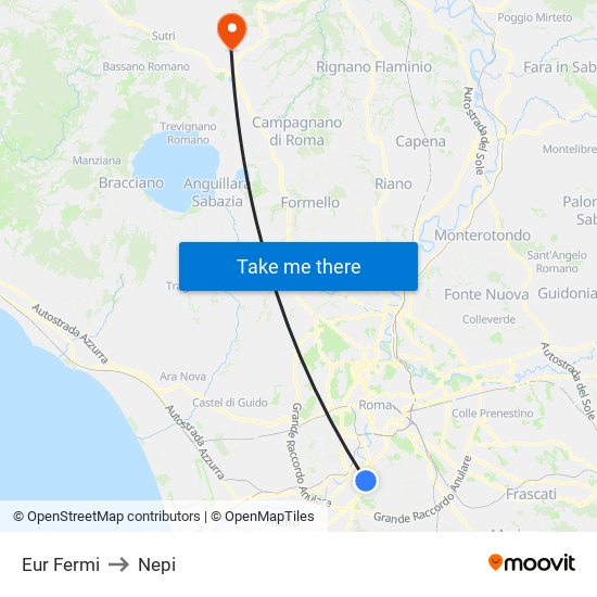 Eur Fermi to Nepi map