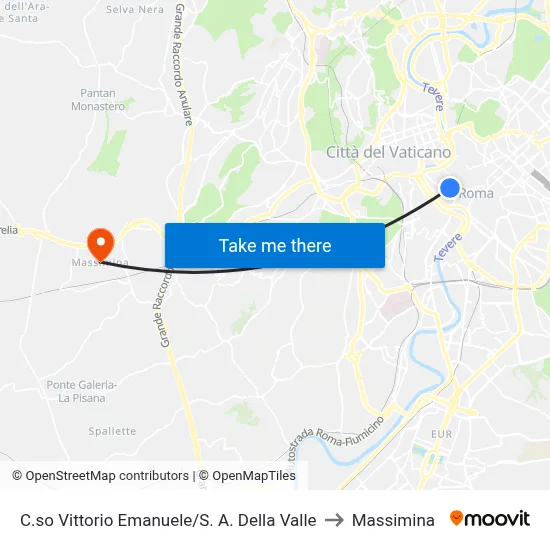 Vittorio Emanuele Course/S. A. Della Valle to Massimina map
